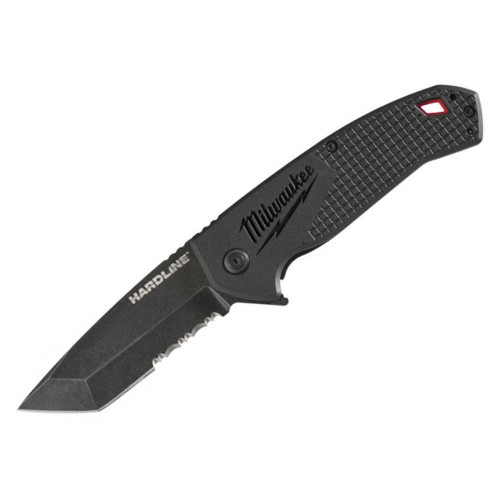 Hardline Folding Knife Serrated Blade image