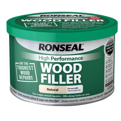 Ronseal High Performance Wood Filler Natural 275g image Ronseal High Performance Wood Filler Natural 275g image