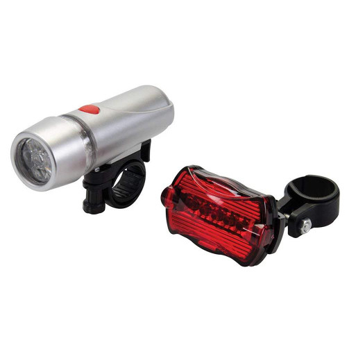 Silverline Cycle Lights 5 LED 2 Piece image