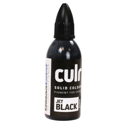 Glass Cast CULR Epoxy Pigment - Jet Black 20ml image Glass Cast CULR Epoxy Pigment - Jet Black 20ml image