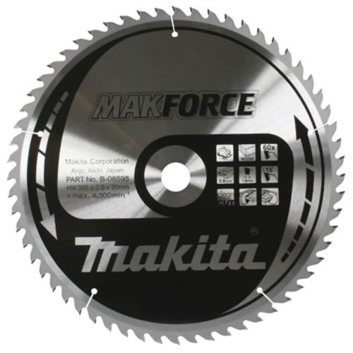 Makita MakForce Saw Blade 190mm x 30mm 40T image