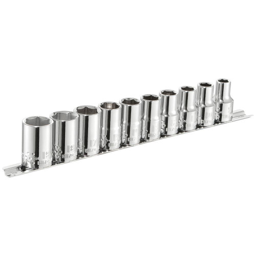 Facom 1/2'' Drive Metric Socket Set 10 Piece