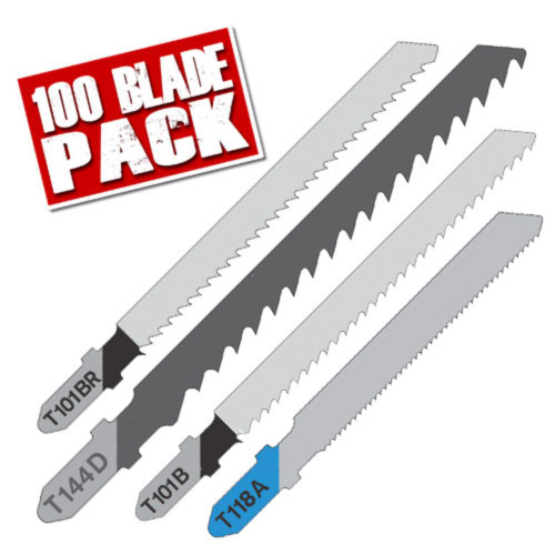100 Jigsaw Blade Pack image