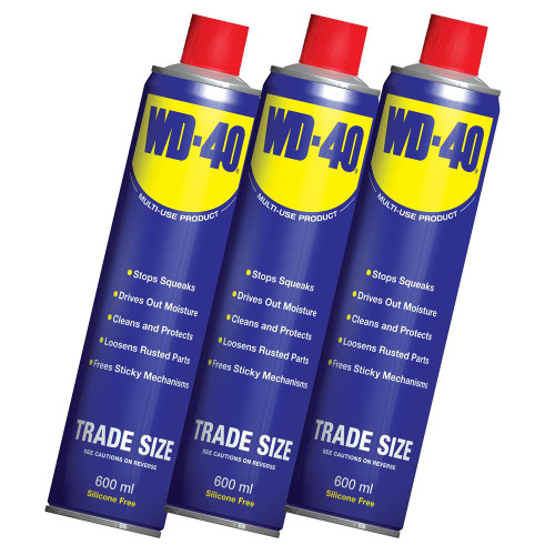 WD40 600ml Can (Pack of 3) image