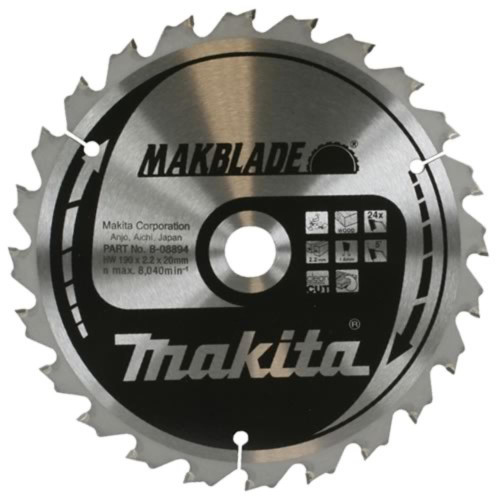 Makita Makblade Saw Blade 216mm x 30mm 24T image