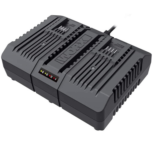 Worx WA3883 20V 4A Dual Port Fast Charger image Worx WA3883 20V 4A Dual Port Fast Charger image