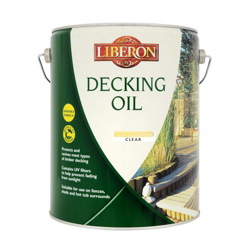 Liberon Decking Oil Clear 5 Litre image
