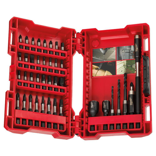 Milwaukee 40 Piece Shockwave Drill Driver Set image
