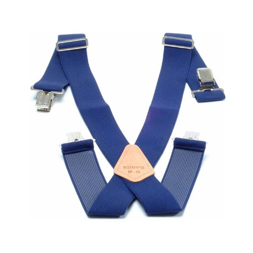 Kunys Heavy Duty Braces - Navy image