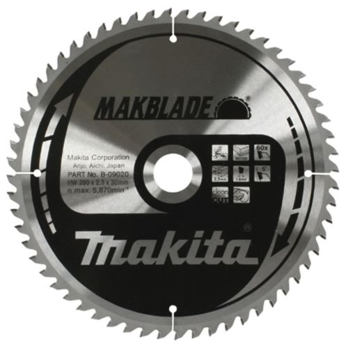 Makita Makblade Saw Blade 260mm x 30mm 80T image