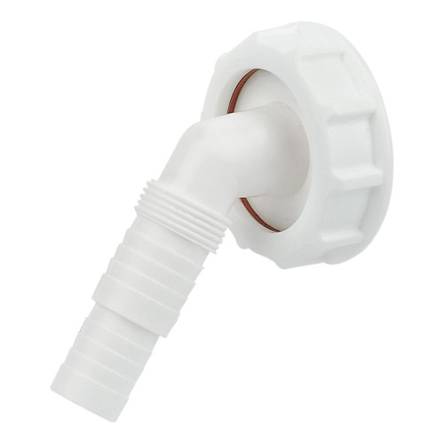 Floplast 40mm Overflow & Hose Connector
