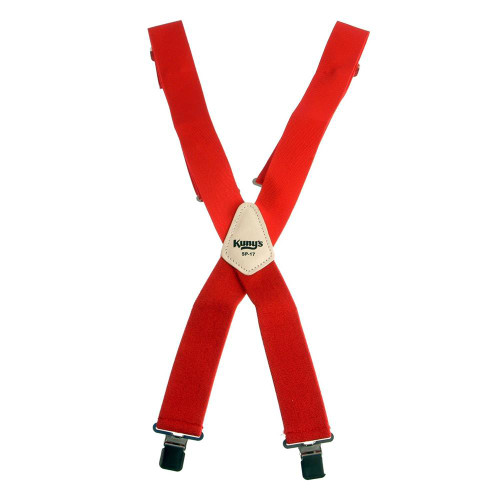 Kunys Heavy Duty Braces - Red image