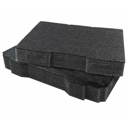 Shadow Foam Systainer & Drawer Combi Inserts 50mm Twin Pack - BLACK image