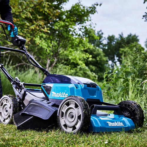 Electric Lawn Mowers Makita Cordless Mower Review Makita
