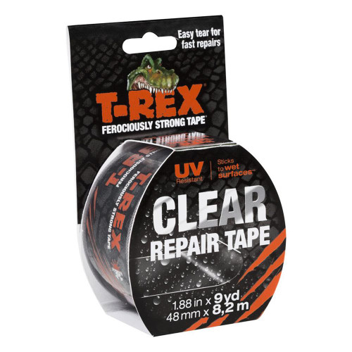 T-Rex Clear Repair Tape 48mm x 8.2m image T-Rex Clear Repair Tape 48mm x 8.2m image
