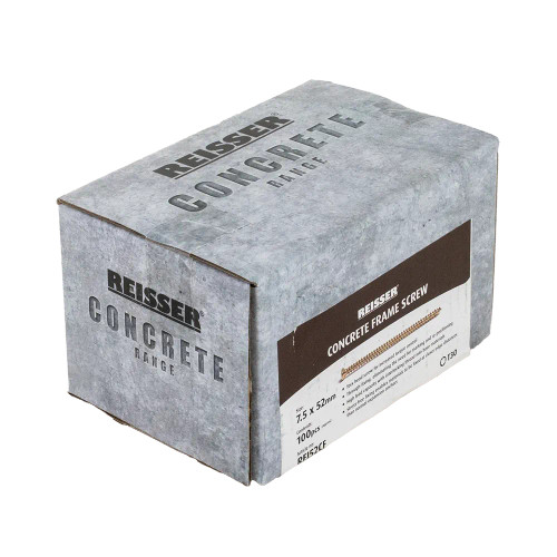 Reisser 7.5 x 52mm Concrete Frame Screws - Box of 100 image