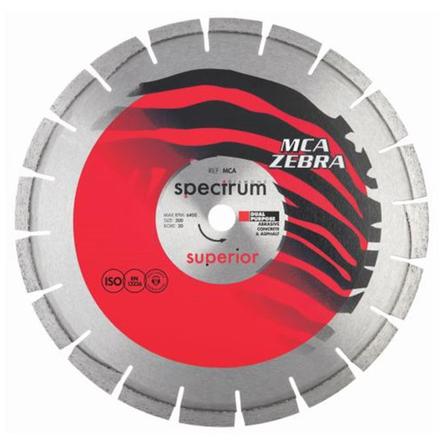 125mm MCA ZEBRA Pro Abrasive Diamond Blade image