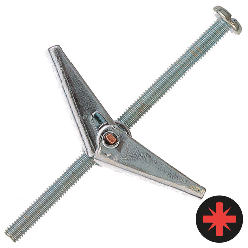 Rawlplug M5 x 80mm Spring Toggle - Pack of 20