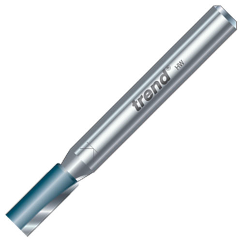Trend Two Flute Cutter 20mm Cut - 1/4'' Shank, 6mm Dia image