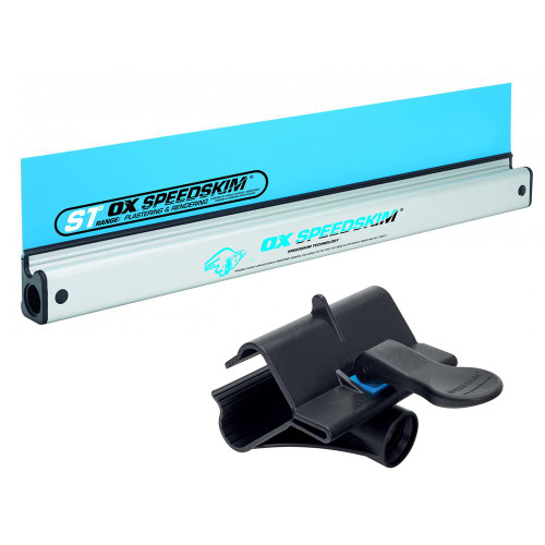 OX Speedskim Semi-Flexible Plastering Rule 1200mm + Pole Attachment image