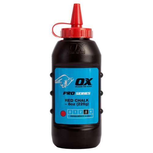 OX Pro Chalk Refill 226g Red image