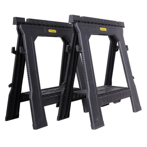 Stanley Folding Sawhorse Twinpack image