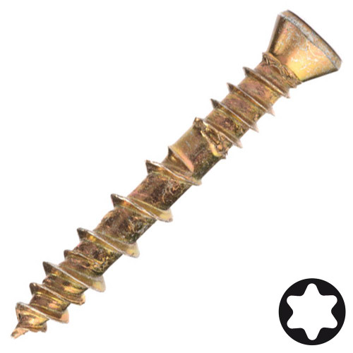 Lost-Tite 3.5 x 45mm Discreet Fix Screw - Box of 100 Lost-Tite 3.5 x 45mm Discreet Fix Screw - Box of 100
