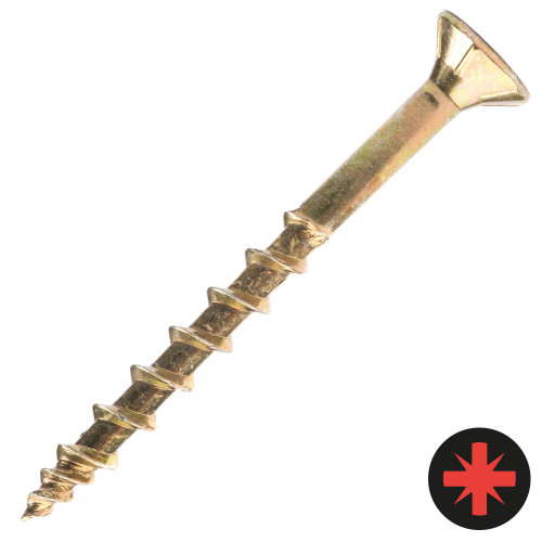 MDF-Tite 3.9 x 30mm Fibre Board Screw - Box of 200 MDF-Tite 3.9 x 30mm Fibre Board Screw - Box of 200