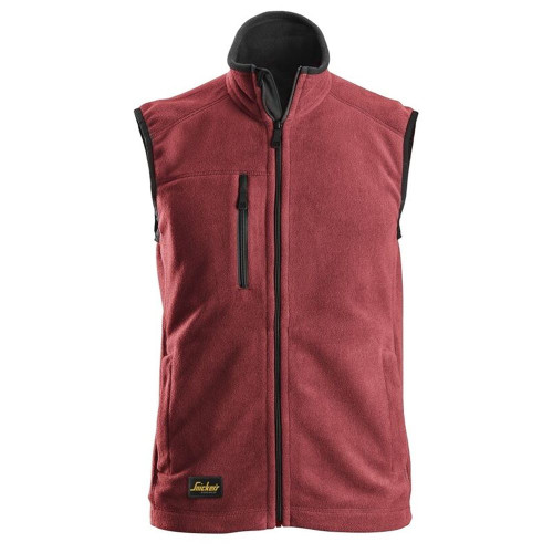 Snickers Polartec Fleece Vest - Red/Black image