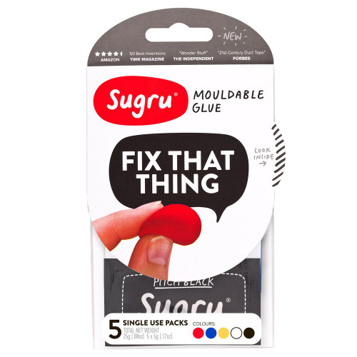 Sugru Form and Fix - 5 x Mixed Colours image