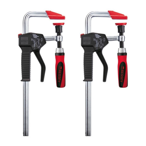 Bessey 600mm One-Handed Clamp - Pack of 2
