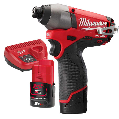 Milwaukee 12V Fuel 2.0Ah Lithium-ion Brushless Impact Driver