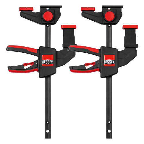 Bessey One Handed Guide Rail Clamp Twinpack image
