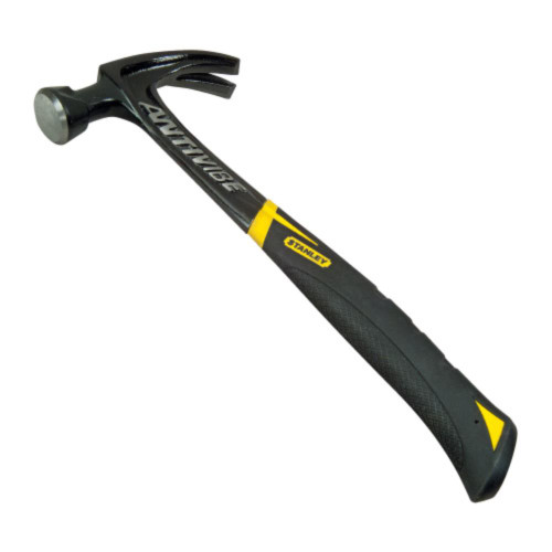 Stanley FatMax 16oz Antivibe All Steel Curved Claw Hammer image