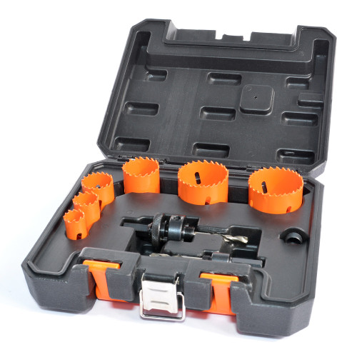 Vaunt Hole Saw Kit Bi-Metal - 9 Piece image