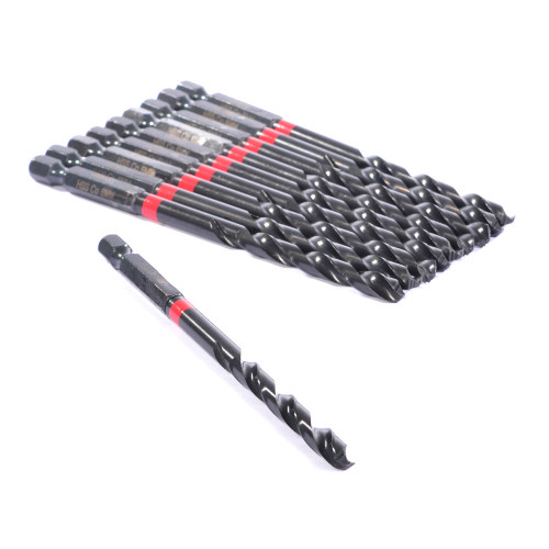 Vaunt X HSS Cobalt Drill Bit Colour Coded 6mm 93mm - Pack of 10 image