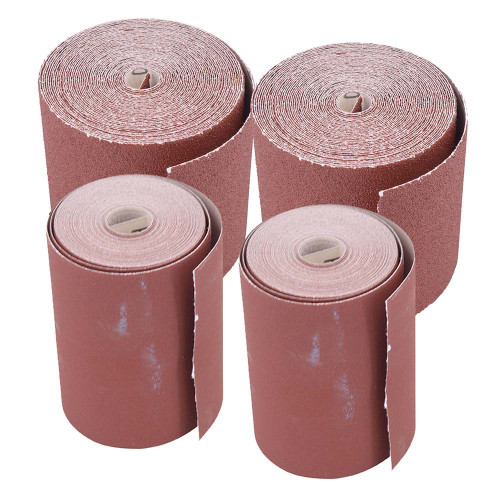 Vaunt 40m Mixed pack of 115mm Abrasive Rolls 60G, 100G, 150G & 240G image