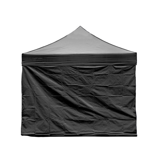 Vaunt 3m x 1.9m Plain Gazebo Side Panel - Black image