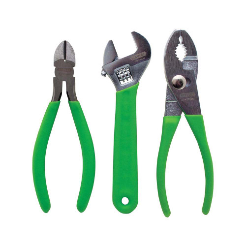 Stanley High Vis 3 Piece Plier And Wrench Set image