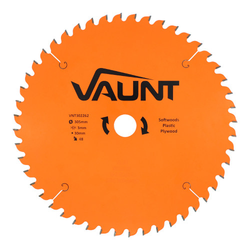 Vaunt TCT Circular Saw Blade 305mm x 30mm 48T image Vaunt TCT Circular Saw Blade 305mm x 30mm 48T image
