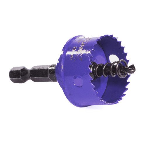 Vaunt X Impact Holesaw Bi-Metal Colour Coded 1/4'''' Shank 29mm 65mm'' image