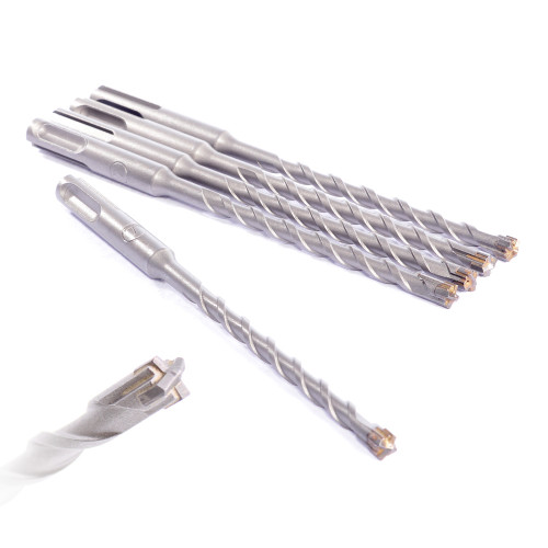 Vaunt SDS+ Endurance Cross Tip Drill Bit 7mm x 160mm - Pack of 5 image