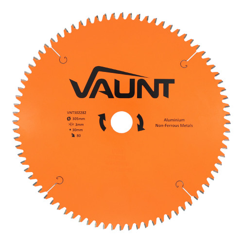 Vaunt TCT Circular Saw Blade 305mm x 30mm 80T Aluminium Cutting image