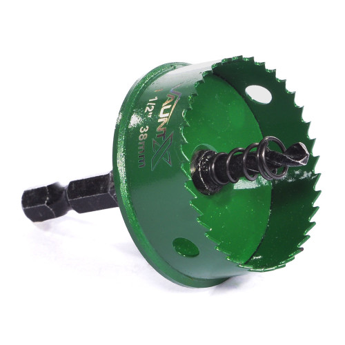 Vaunt X Impact Holesaw Bi-Metal Colour Coded 1/4'''' Shank 38mm 65mm'' image
