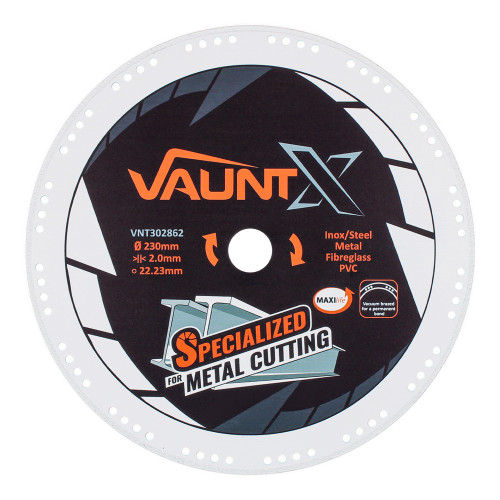 Vaunt X Diamond Specialist Metal Cutting Blade 230mm image Vaunt X Diamond Specialist Metal Cutting Blade 230mm image
