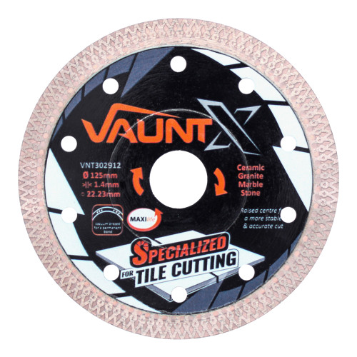 Vaunt X Diamond Specialist Tile Cutting Blade 125mm image