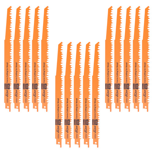 Vaunt 240mm Reciprocating Saw Blades For Wood (S1531L) - Pack of 15 image