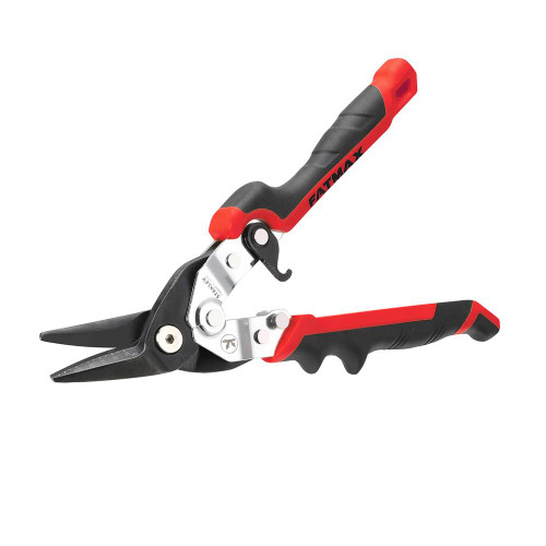 Stanley FatMax ERGO Aviation Snips 250mm (Red Handle Left Cut)