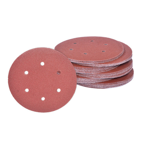 Vaunt Sanding Discs Hook & Loop 150mm Assorted Grits - Pack of 50 image