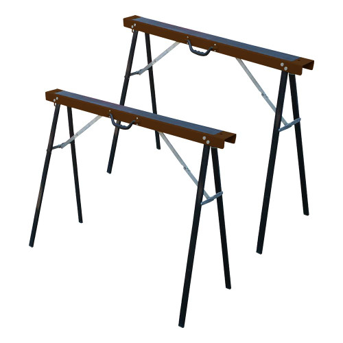 2 Piece Trestle Set (Brown) image